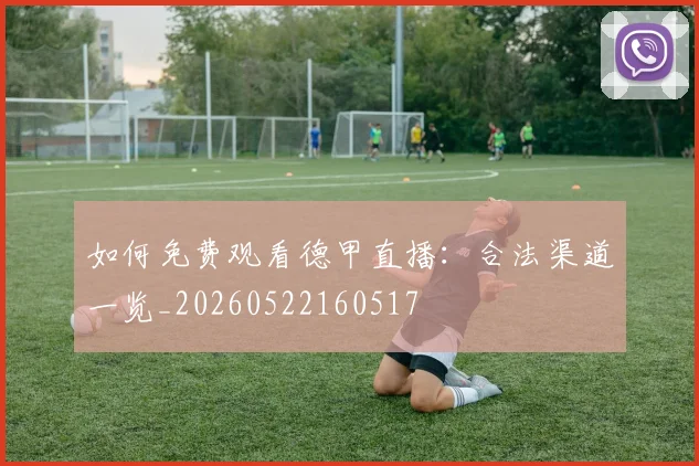 如何免费观看德甲直播：合法渠道一览_20260522160517